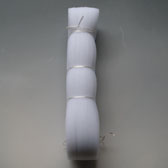 Puha lószőr szalag 16 mm széles - WHITE (fehér)